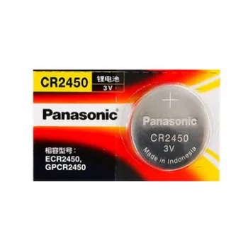 1PCS Naujas Originalus Panasonic CR2450 CR 2450 3V Lithium Button Cell Baterijos Monetos Baterijas Laikrodžiai,laikrodžiai,klausos