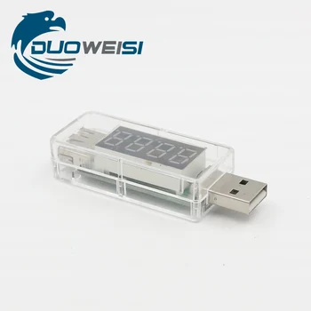 1pcs V2.0 USB Skaitmeninis Voltų Įtampa Srovės Matuoklis Testeris Ammeter Sukimosi Ekranas Detektorius Kroviklis Universalus Telefonai Galia