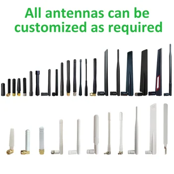2.4 GHz WIFI 3dbi Antena Antenos SMA Male jungtis 2.4 G wifi antena 2.4 ghz antenos wi-fi Baltas Belaidis Maršrutizatorius antenas