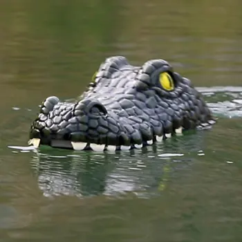 2 In 1 Krokodilo Galva 2.4 G Elektrinio Nuotolinio Valdymo Lenktynių Valtis Pokštas Maker Įdomus Naujovė Modeliavimas Klaidingą Žaislai Helovinas