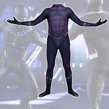 2018 Black Panther Raumenų Flash Superhero Cosplay Bodysuit Spandex odos Zentai kostiumas Helovinas kostiumas Šalis nemokamas pristatymas