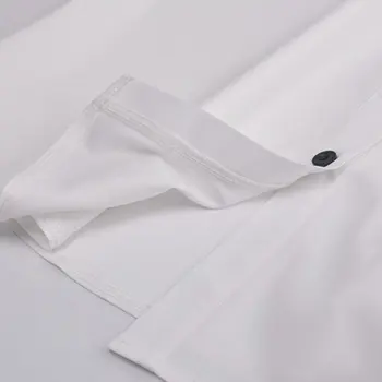 2018 Mados moterų elegantiškas lankas kaklaraištis baltas Šifono palaidinės pasukite žemyn apykaklės marškinėliai, Ponios viršūnes mokyklos palaidinė Moterims