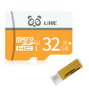 2019 Karšto Pardavimo 16GB Microsd 8GB Flash tf carte Class10 atminties kortelę 64GB Micro SD 32GB atminties kortelė su kortelių skaitytuvas