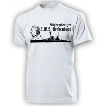 2019 Mados Vasaros Stilius SMS Hindenburg Grober Kreuzer Schlachtkreuzer Jūrų - T Shirt marškinėliai