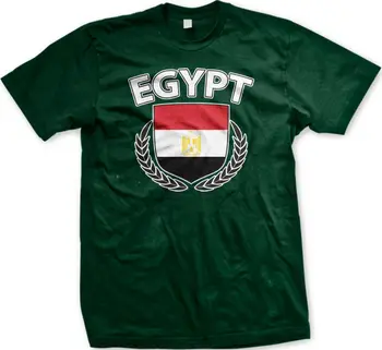 2019 Naują Atvykimo Sijos Vyrų Nemokamai Kinija Paštu Laivybos Egiptas Alyvuogių Filialas Crest - Pasididžiavimas Egipto Naujovė T Shirts