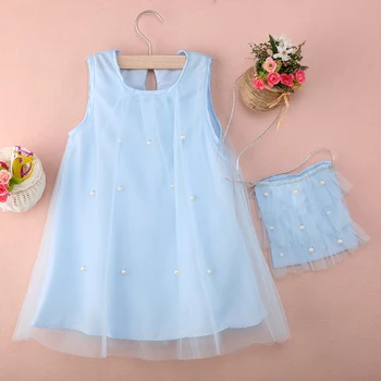 2019 Princess Blue Tutu Suknelė Bamblys Kūdikių Gėlių Mergaitė Vestuves Suknelė Granulių Tiulio Nėrinių Suknelė Išgalvotas Suknelės Karšto Naujas