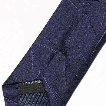 2019 visiškai Naujas Aukštos Kokybės vyriški 5CM Plonas Tamsiai Mėlyna Nereguliarus Modelio Kaklo kaklaraištis Darbo Oficialų Kostiumą, Kaklo Kaklaraištis Vyrams, Dovanų Dėžutėje