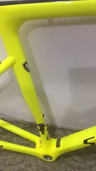 2019newest stilius kelių anglies rėmo geltona spalva V pertraukos BSA/BB30/PF30 dviračių anglies rėmas pagamintas taivane nemokamas pristatymas
