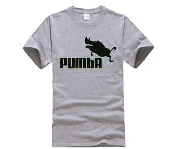 2020 Juokinga Tee Mielas T Shirts Homme Pumba Vyrams trumpomis Rankovėmis, vatos Pagaliukai Cool Marškinėlius Vasaros Jersey Kostiumas t-shirt
