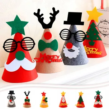 2020 Kalėdų Skrybėlę Pliušinis Elf Santa Hat Ornamentas, Papuošimas Kalėdų bžūp Turkija skrybėlės Naujųjų Metų Kalėdos Šalių Rekvizitai Apdaila