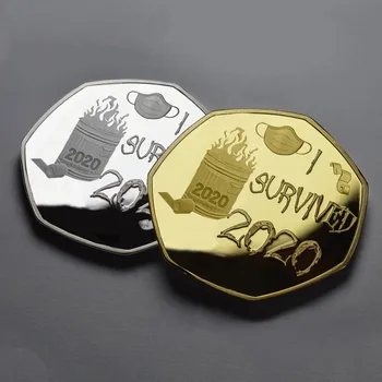 2020 Maitintojo Progines monetas, dvipusis Proginių Monetų Kolekciją Apdailos Aksesuarai Dovanos Ne valiutos Monetų#2j