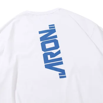 2020 metų Vasaros Visi Nauji-Medvilnės marškinėliai vyriški apvalios Kaklo Prarasti Spausdinti Hip-hop trumparankoviai marškinėliai Mados Prekės ženklo Gražus T-shirt