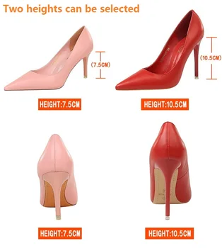 2020 Naujas mados moters batai moteriška vientisos spalvos šalis elegantiškas vestuvių batai Ponios sexy pažymėjo tne aukšti kulniukai siurbliai moterų batai