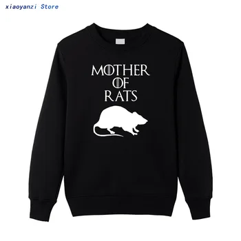 2020 Stiliaus Juokinga Motina Žiurkių Vyrų palaidinės Streetwear Atsitiktinis Spausdinti Medvilnės hoodies Hip-Hop Atsitiktinis O-Kaklo puloveriai