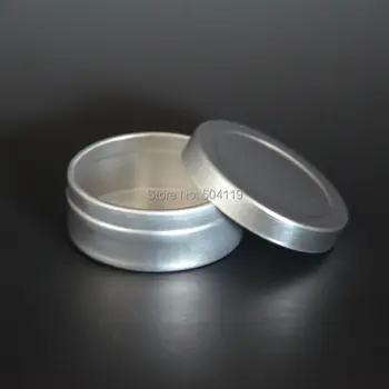 20g Aliuminio indelį grietinėlės indelį Kosmetikos Jar Kosmetikos Pakuotės