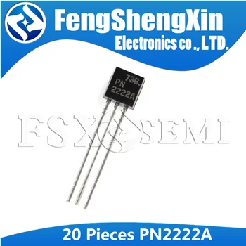 20pcs/daug PN2222A TO-92 PN2222 PNP perjungimo tranzistorius