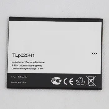 20pcs/daug TLp025H1 Telefono rodymas baterija Alcatel 5051 Pop 4 (5.0) TLp025H1 3.85 v 2500mah mobiliojo telefono baterija kaina