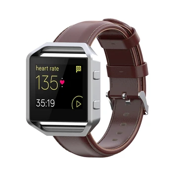 23 mm Žiūrėti Diržu, Fitbit Blaze Smartwatch Pakeitimo Riešo Juostos vaškinio POPIERIAUS Nauja Mada Sporto Apyrankę Smart Watchband