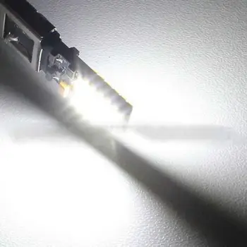 24-SMD-4014 H3 6500K HID Xenon Baltos LED Lemputės Rūko Žibintai arba Tolimosios šviesos Žibintai E7CA