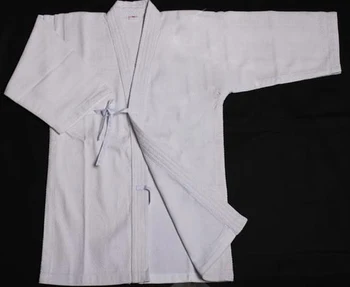 2color grynos medvilnės UNISEX kovos menų hakama Kendo uniformas viršūnes kung fu striukė hapkido kostiumai