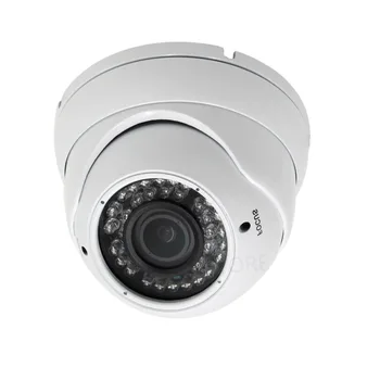 2MP 4MP HAINAUT Varifocal CCTV Kameros 4xZoom Vandalproof Dome Analoginis Didelės raiškos Namų Apsaugos Kamera, Naktinis Matymas 25M