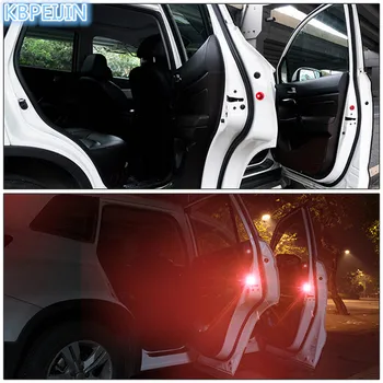2vnt Automobilio LED Perspėjimas Stabdžių Susidūrimo Magnetinio Mirksi Lempos Įklija, 