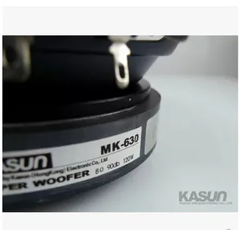 2vnt/Daug Kasun MK-630 6.5 colių 120W 8 omų popieriaus kūgio skersmuo 167mm 120 nominali galia 8 ohm
