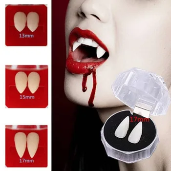 2vnt/komplektas Helovinas dantų protezų Vampyras zombie dantų protezų klaidingą žaislai