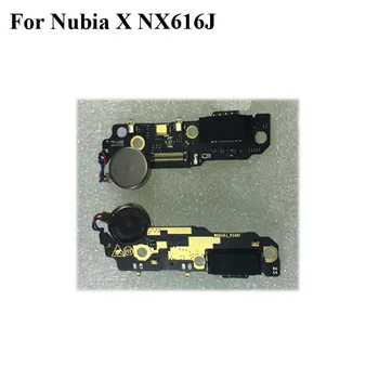 2VNT Naujos Originalios Dėl Nubija X NX616J USB Doko, Apmokestinimo Uosto Valdybos NubiaX NX 616J Flex Kabelis Modulis Valdybos atsarginės Dalys