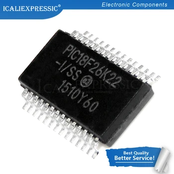 2VNT PIC18F26K22 PIC18F26K22-I/SS SSOP-28 Žemos, Aukštos Microcontrollers IC