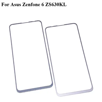 2VNT Skirti Asus Zenfone 6 ZS630KL Touch Ekranas Asus Zenfone 6 6Z 2019 skaitmeninis keitiklis TouchScreen Stiklo skydelis Be Flex Kabelis