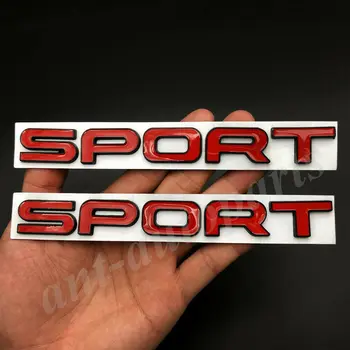 2x Metalo Sporto Automobilio Logotipas Ženklelis Kamieno Lipdukai Lipdukas Prabanga Naujas V8 V6