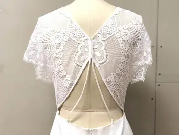 3 metrų off white chantilly nėrinių audinys, nėrinių audinys nuotakos suknelė, apatinis trikotažas, prancūzijos nėrinių audinio pardavimas, 2019 naują atvykimo