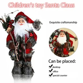 3 Stilius Didelis Santa Claus Lėlės Vaikų Kalėdos Naujųjų Metų Dovana Kalėdų Eglutė Dekoras Kalėdų Dekoracijas Namuose Naujųjų Metų
