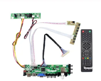 3663 Skaitmeninio Signalo DVB-C, DVB-T2, DVB-T rinkinys LM215WF4-TLA3 LM215WF4(TL)(A3) LCD TV Valdiklio plokštės LUA63A82