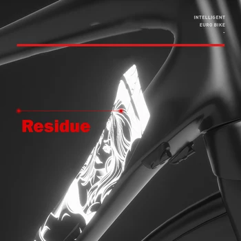 3D Dviračio Rėmo Apsaugą, šviesą Atspindintys Lipdukai Dviračių Paster Guard Padengti Lipdukus, Dėvėti, Atsparus priešslydžio Sistema apsaugos MTB Kelių