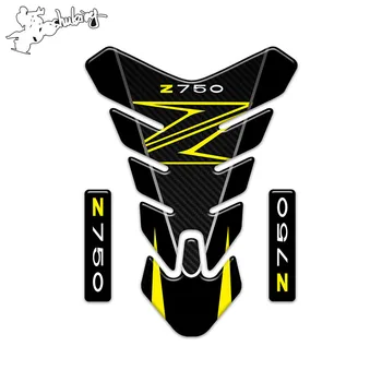 3D Emblema Kuro Bako Traukos Pusėje Mygtukai Decal Apsauginiai Lipdukai Motociklui Už Kawasaki Z750 Z 750 z750 dovana wrap cutter vespa