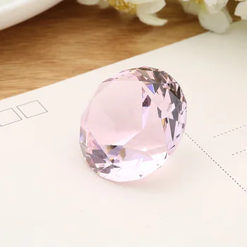 3D Sumažinti Kristalų Deimantas, Perlas, Prespapjė Putojantis Stiklo Brangakmenio Vestuvių Puošmena, Dovanos Home TV Counter Apdailos Priedų