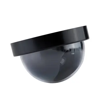 3pcs Lauko, Patalpų Kupolo Formos Manekeno vaizdo Kameromis Modeliavimas Kamera, Apsaugos Kamera Su Įspėjimo Flash LED Šviesos