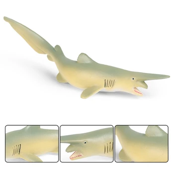 3Pcs Modeliavimas Gyvūnų Modelio Kietojo Jūrų Kardas Snukis Ryklių, Jūros Gyvūnų Žaislas Papuošalai