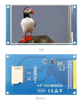 4.0 colių HD TFT LCD Jutiklinis Ekranas su PCB Lenta ST7796S Ratai IC 320(RGB)*480 8 bitų Lygiagrečios Sąsajos