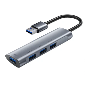4 in 1 HUB Tipas-A-4-Port USB 3.0 Tipas-Koncentratorius Docking Station Adapteris Nešiojamas KOMPIUTERIS