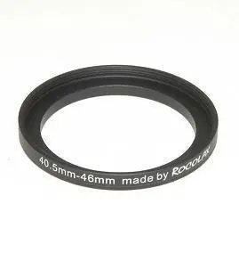 40.5 mm-46mm 40.5-46 mm 40.5 46 Step Up Filter Ring Adapter 