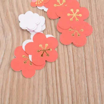 40Pcs Mielas Japonijos Vyšnių/Slyvų Žiedai Amatų Scrapbooking Sakura Lipdukai 