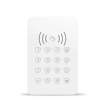 433MHz turkų kalba protingo namo apsaugos sistemos, turkijos namų GSM Wifi įsilaužimo signalizacijos sistema su RDIF klaviatūra