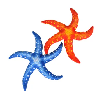 45cm Nekilnojamojo Jūrų Gyvybės Pliušinis Žaislas Žvaigždė Žvaigždė Žuvis, Įdaryti Jūrų Vandenyno Gyvūnų Minkštos Lėlės, Vaikams, Vaikų, Kūdikių Pajūrio Parduotuvė Dovanos