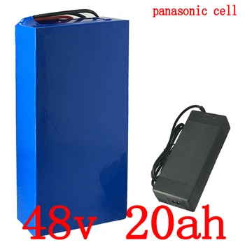 48V 1000W 1500W 2000W Ebike Baterija 48v 20ah Elektrinis Dviratis Baterija 48V 20AH ličio jonų baterija, naudoti panasonic ląstelių