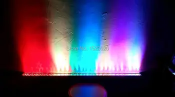 4Pcs/Daug 240*10mm Led Siena Plovimo Baras Šviesos Dmx Valdymo RGB Led Potvynių Siena Plovimo DMX512 Etape Baras Šviesos