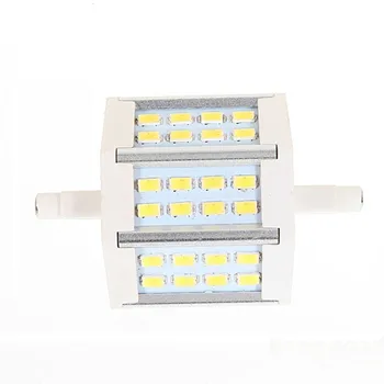 4PCS labai šviesus R7S LED Kukurūzų Lemputės Šviesos 24leds 5730 78mm J78 AC85-265V AC110V/220V Pakeisti Halogeninis Prožektorius