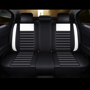 5 Sėdimos vietos Kokybės Odos, Automobilių Sėdynių užvalkalai, Pilnas Komplektas Pagalvėlė Raštas Reikmenys Audi A3 8P 8V Sportback 8L A4 A5 A6 A1
